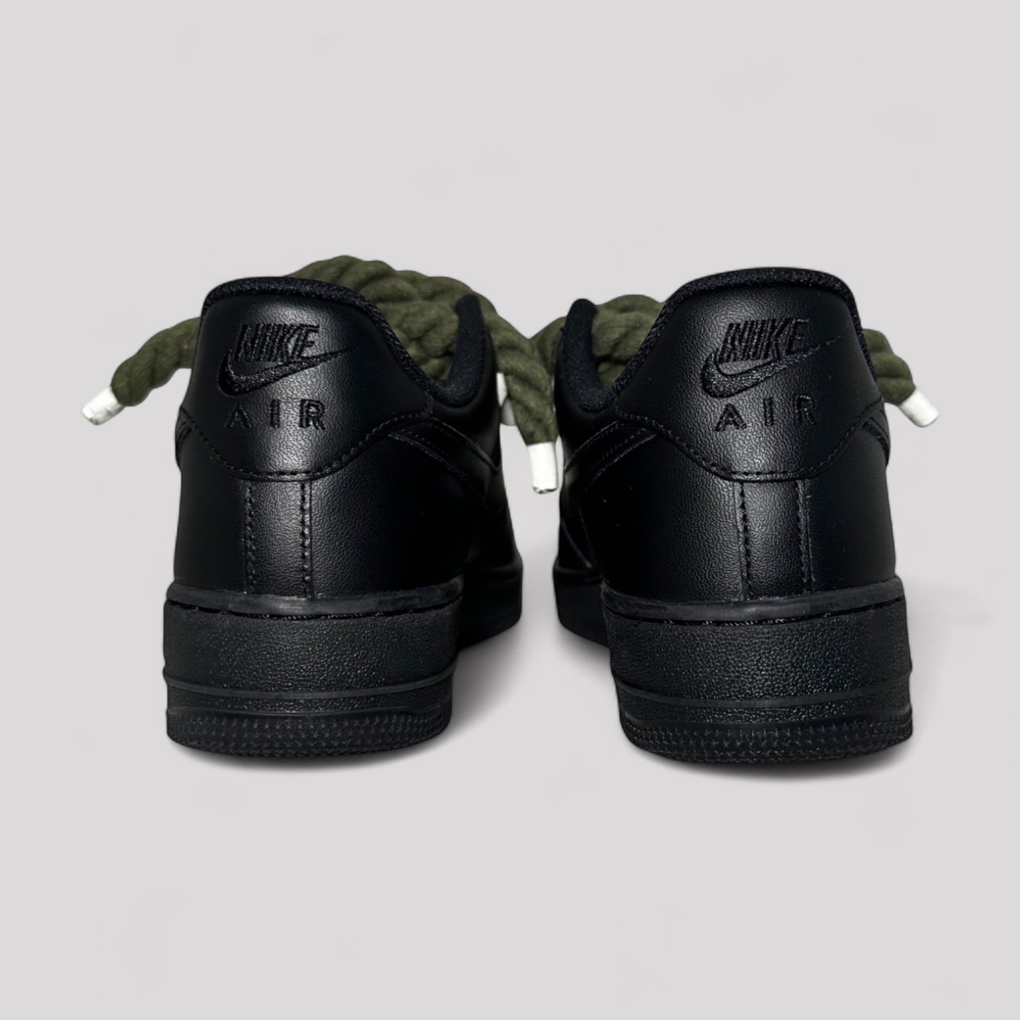 Nike_AF1_black_rope_laces_khaki_back s