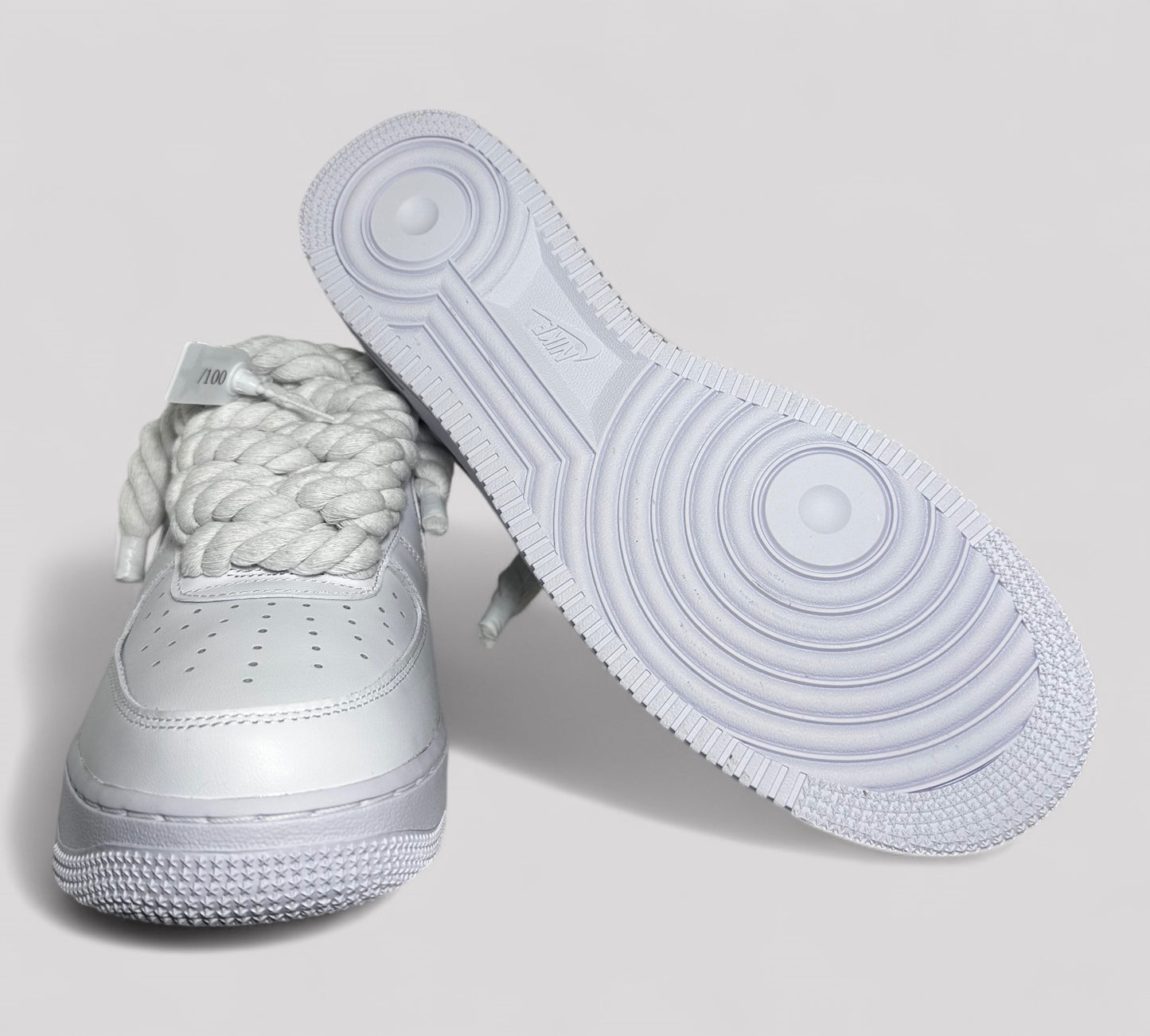 Nike af1 sneakers with rope laces from Kosmo studio