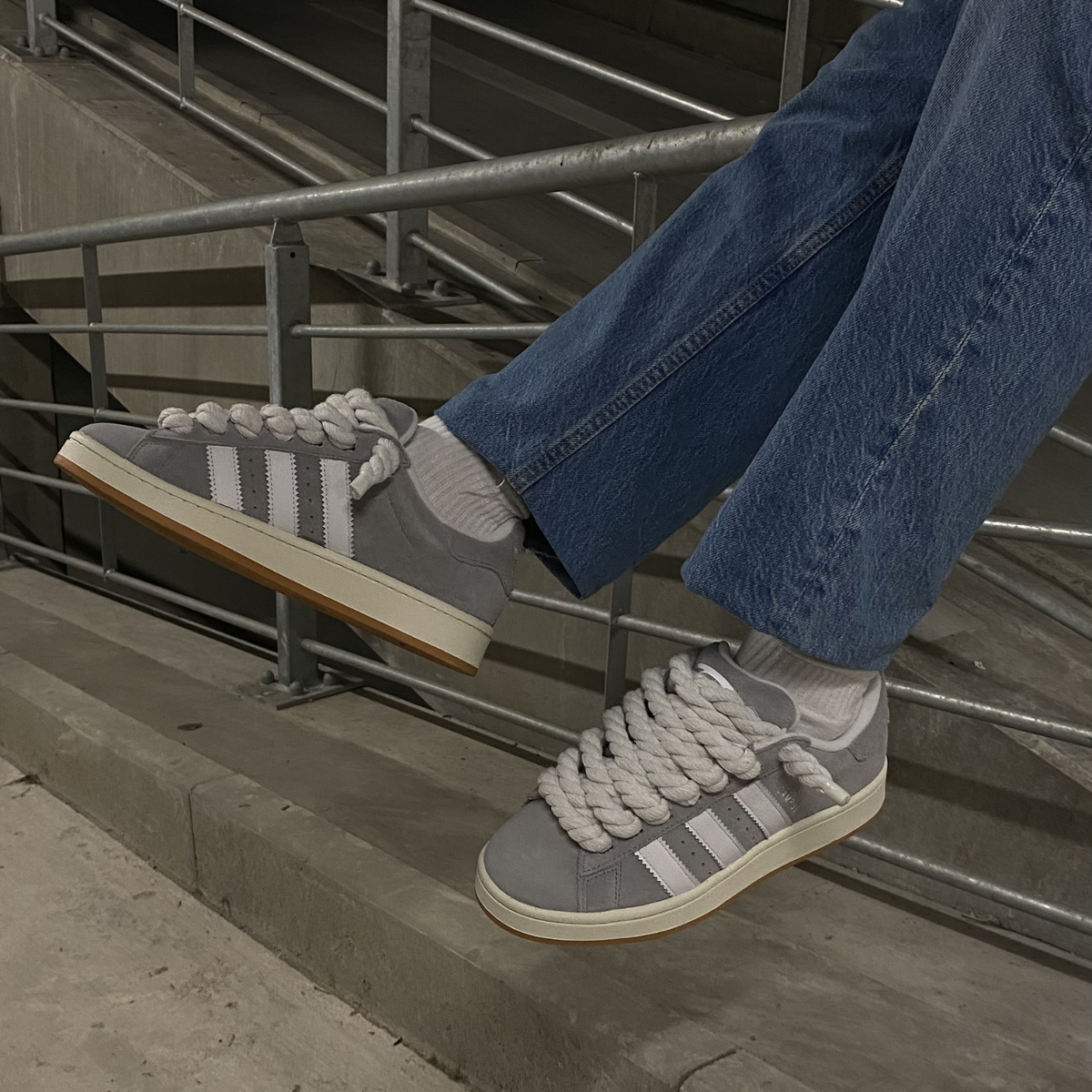 Adidas Campus rope laces