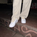 Custom Nike Air Force 1 with Rope Laces — Beige