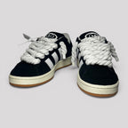 Adidas Campus 00' černé Custom s bílými rope laces