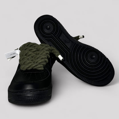 Nike_AF1_black_rope_laces_khaki_sole