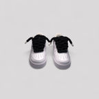 Nike Air force 1 rope laces black front