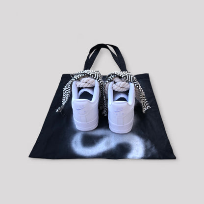 Nike air force 1 rope laces premium over laces  back