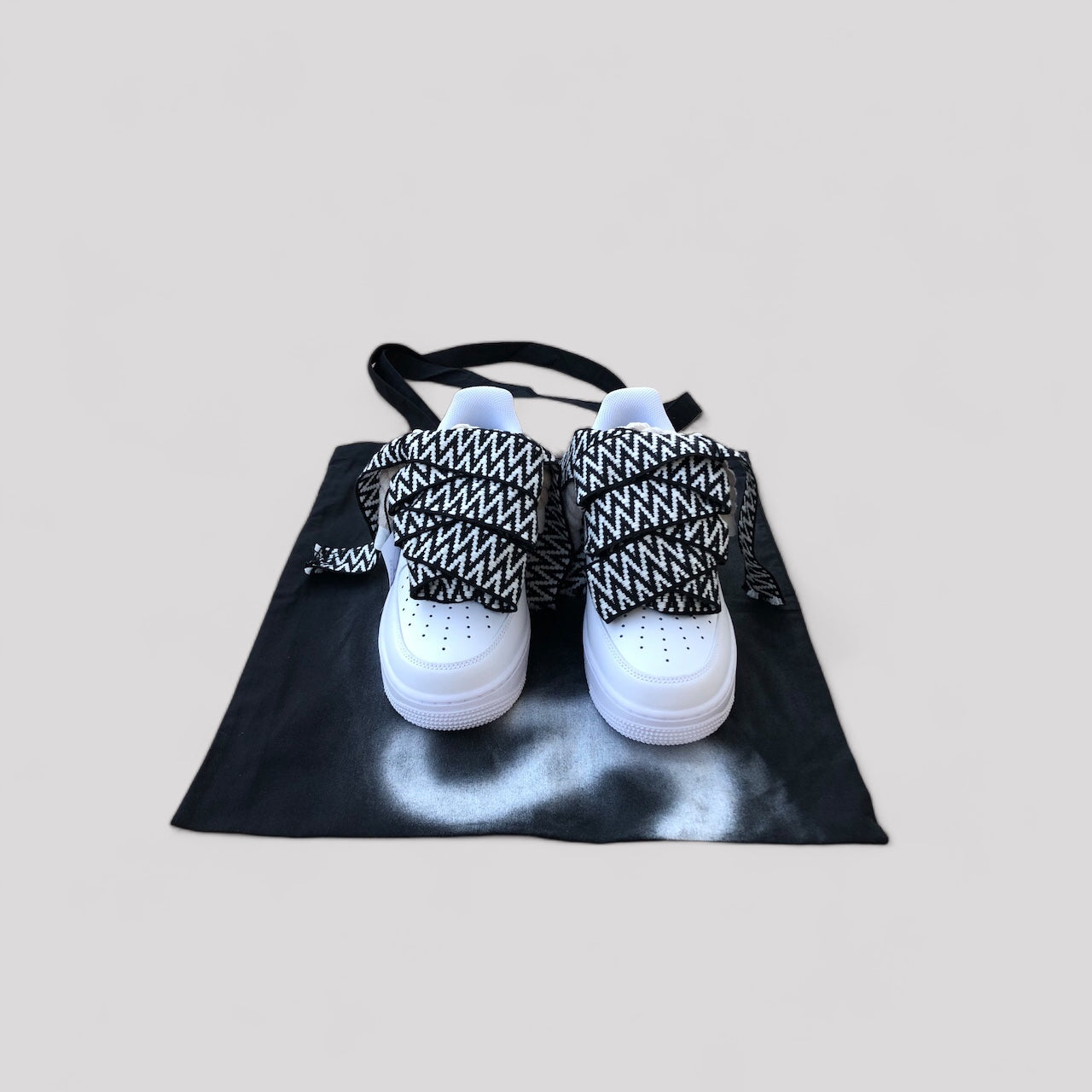 Nike air force 1 rope laces premium over laces  over laces