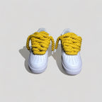 Nike air force 1 rope laces yellow old photo
