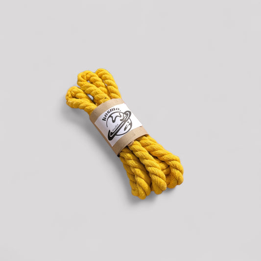 Rope laces yellow