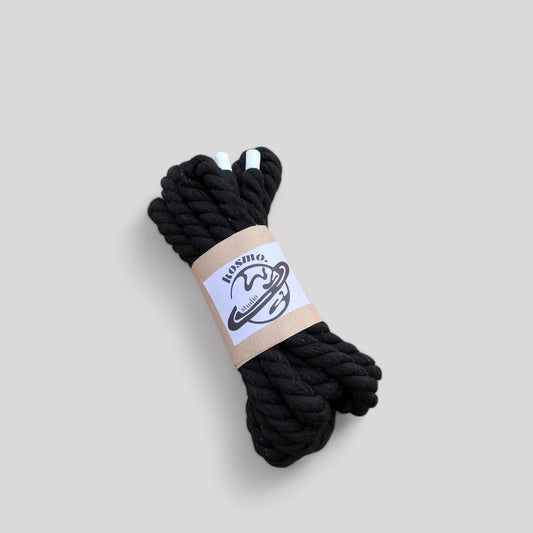 Rope laces black