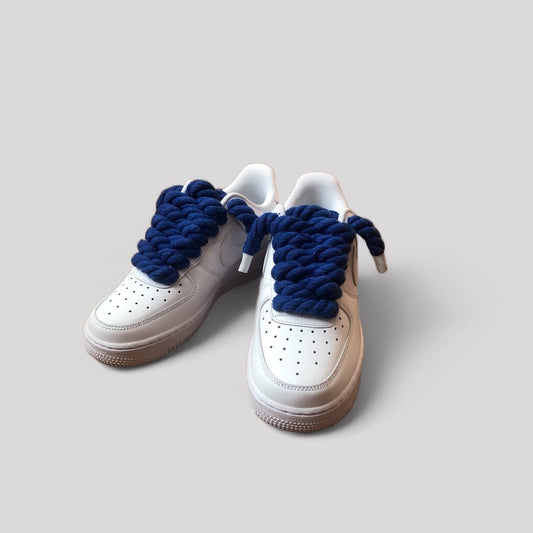 Air force 1 rope laces Blue