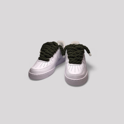 nike air force 1 rope laces Khaki front